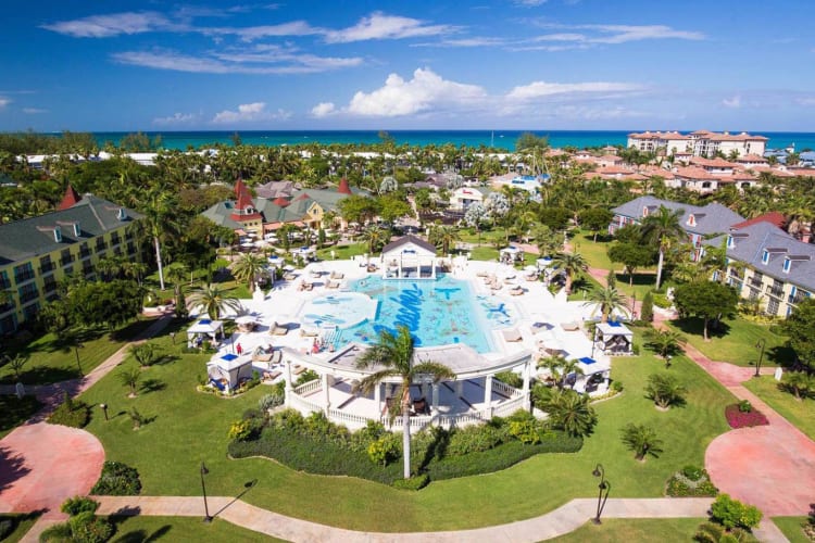 Aerial View of Resort